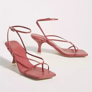 Jeffrey Campbell Fluxx Kitten Heels in Rose size 10